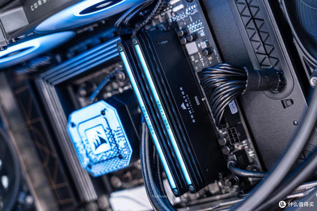 幽静之蓝——ProArt X670E + 影驰4070TI +海盗船5000D AIRFLOW 装机展示