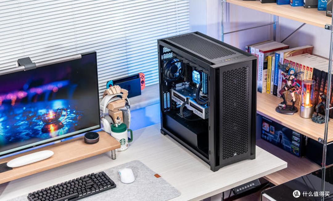 幽静之蓝——ProArt X670E + 影驰4070TI +海盗船5000D AIRFLOW 装机展示