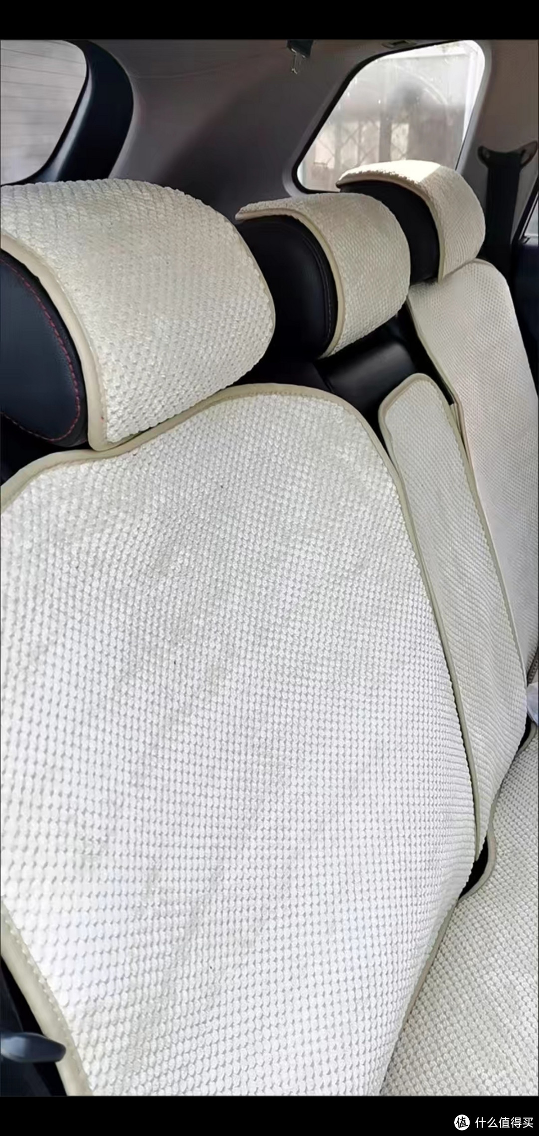 半包汽车座垫 - 吸湿透气，不起球，无异味，可机洗，恒温肤感半包汽车座垫