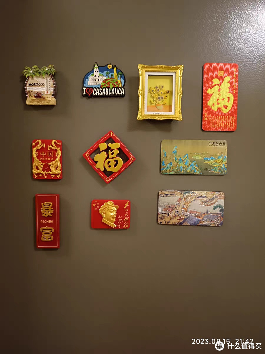 中国风国画名画千里江山图磁性强磁磁铁冰箱贴——旅游纪念品现货