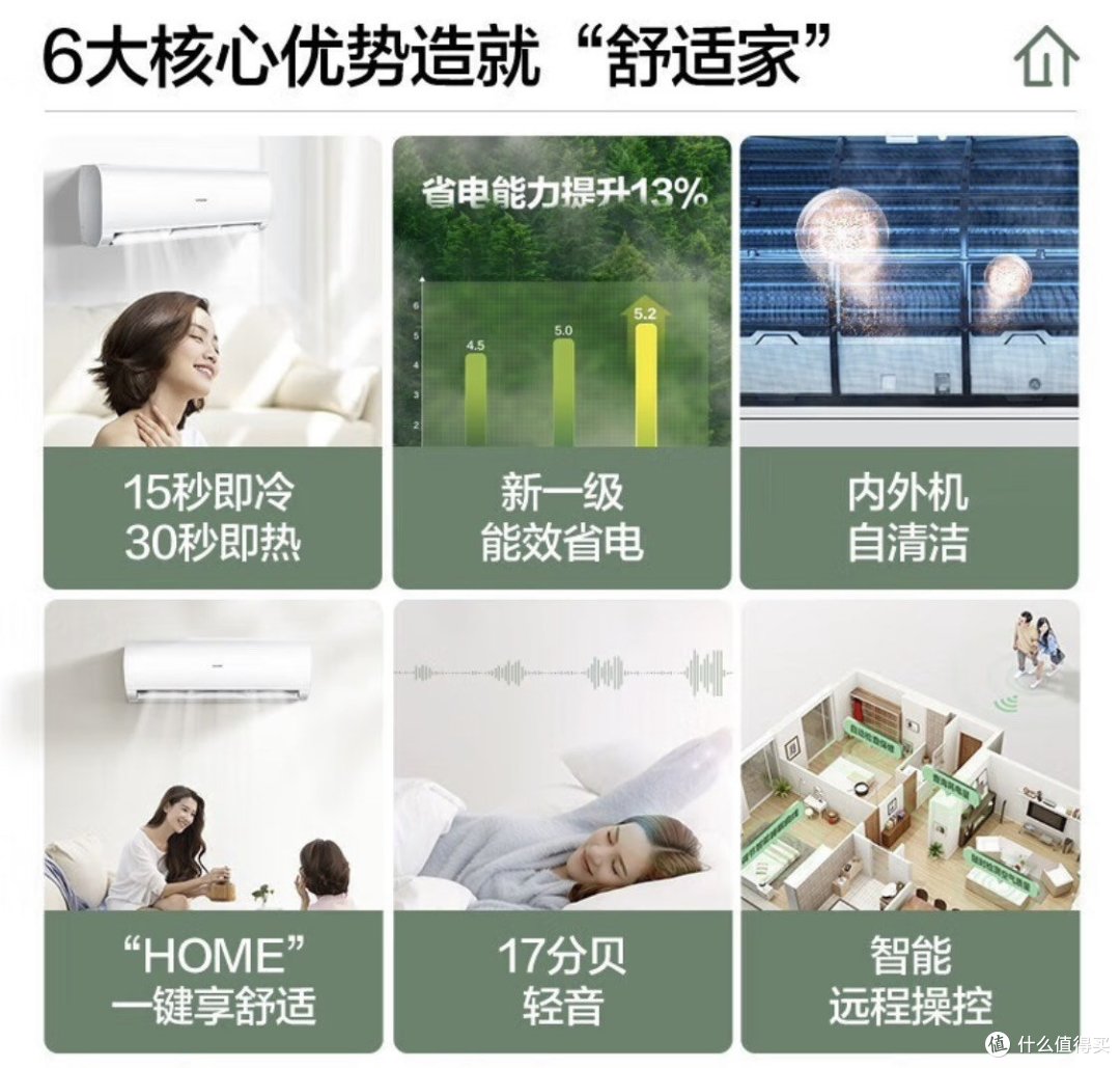 拥抱幸福，海尔空调带给你的舒适生活
