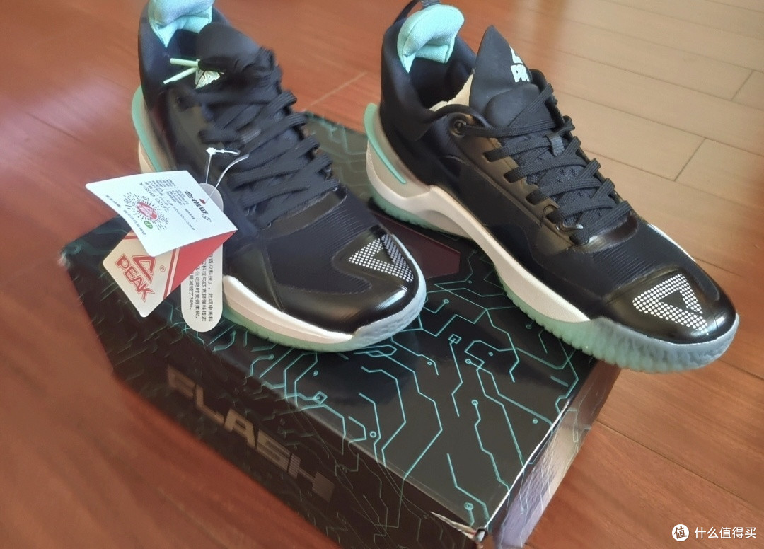 132元匹克闪现5开箱_篮球鞋_什么值得买