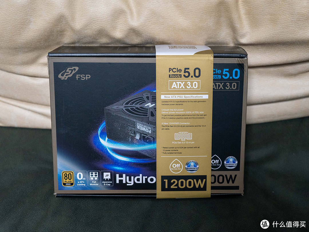 i9 14900K+4090的最佳拍档，全汉Hydro G Pro 1200W金牌全模组电源本站首晒