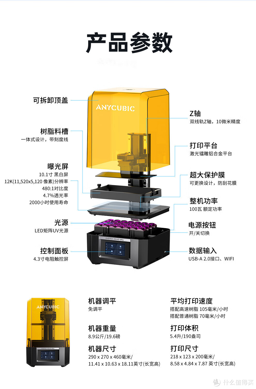 3D打印机入门，入手纵维立方Photon Mono M5s光固化机器体验。