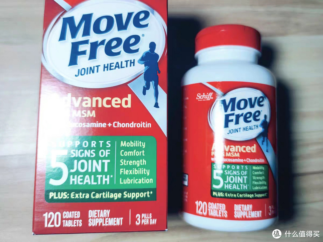 Move Free益节 氨糖软骨素它有红瓶绿瓶蓝瓶等等，你知道如何选择吗？_基础健康_什么值得买
