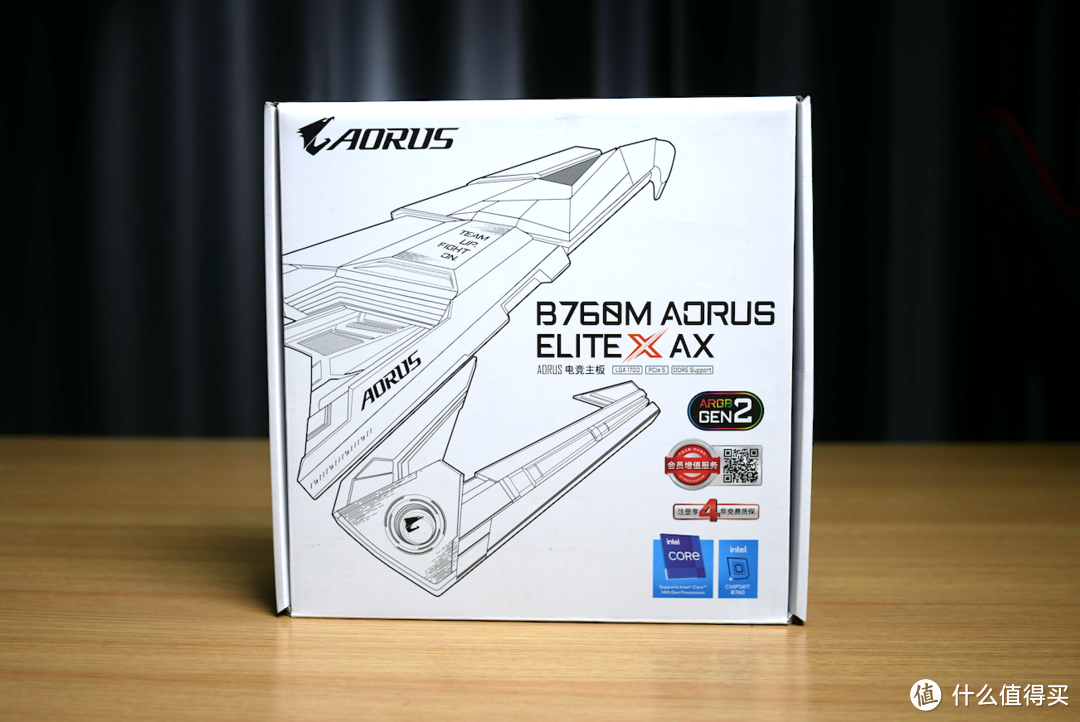 技嘉B760M AORUS ELITE X AX，纯白PCB，白色装机方案首选