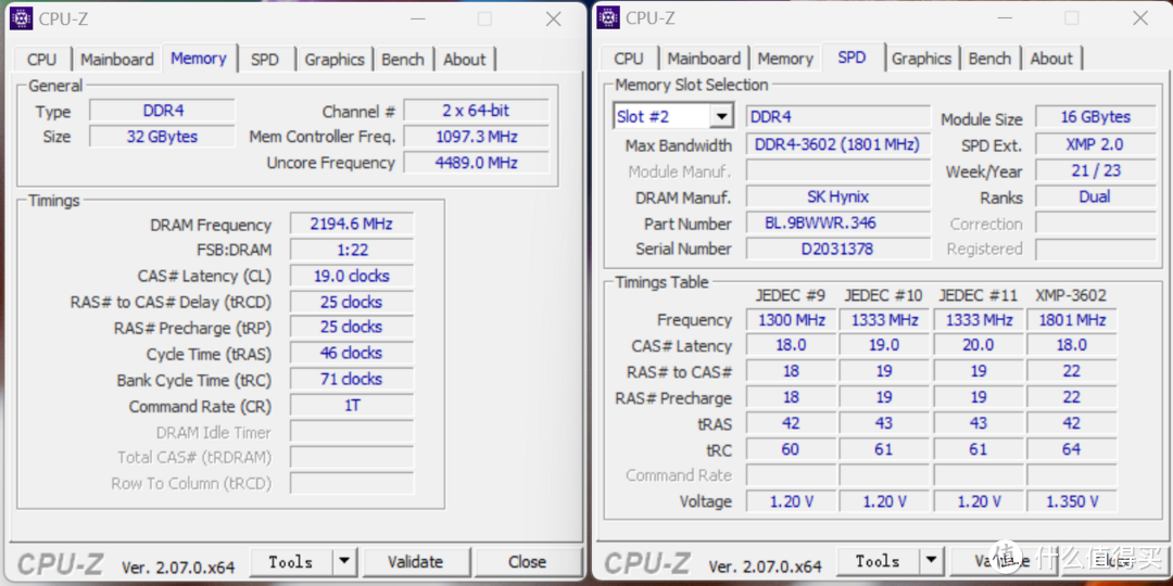 500不到享受 4600MHz性能 宏碁掠夺者Pallas DDR4 3600MHz 32GB内存条实测