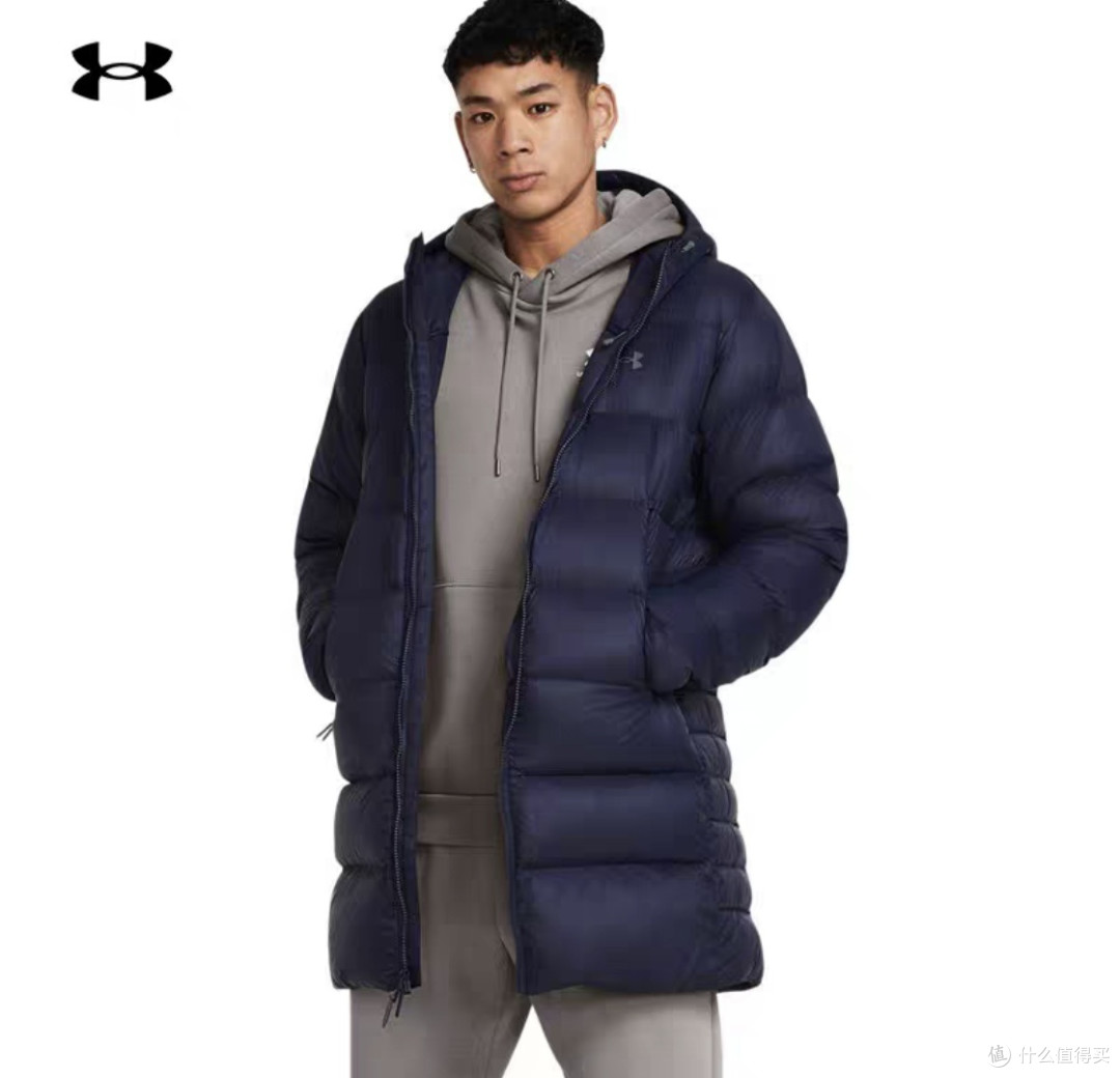 只需要481.9元的淘宝88VIP、值得买百人团:UNDER ARMOUR 安德玛 男士中长款 羽绒服 1373663,手慢无!