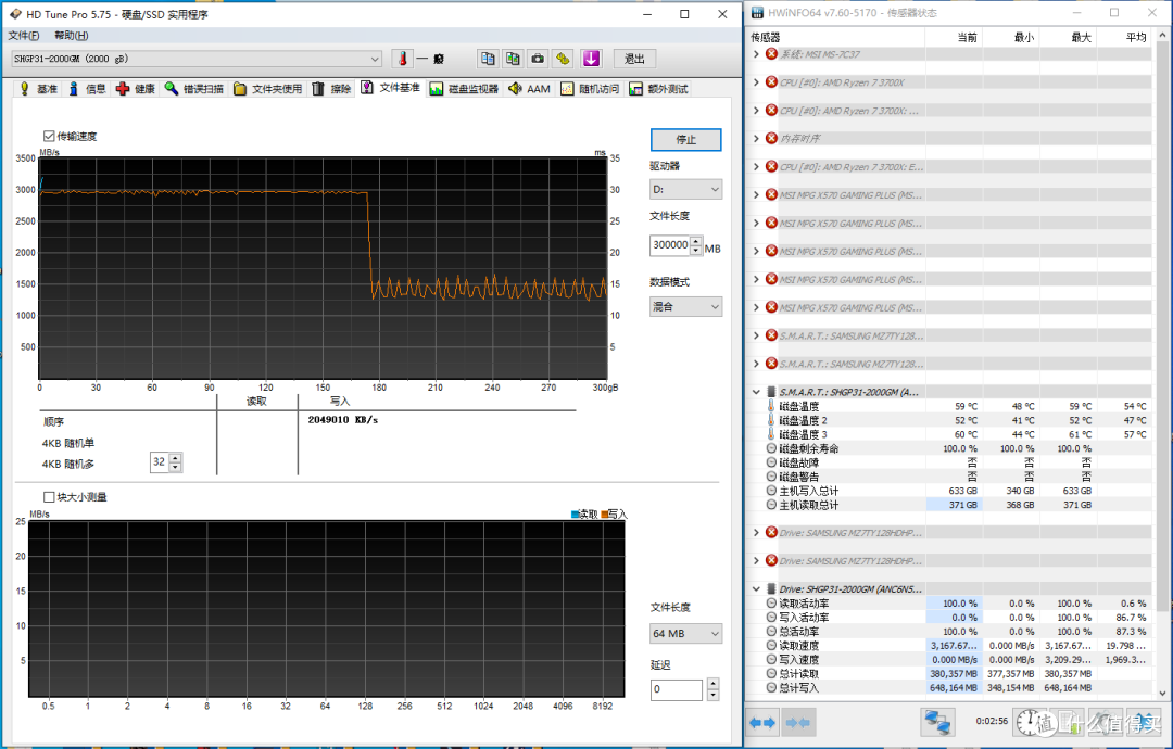 PCIe 3.0旗舰产品——SK Hynix Gold P31 2T评测