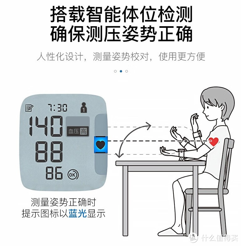欧姆龙家用手腕式血压计HEM-6232T——关爱心脏健康