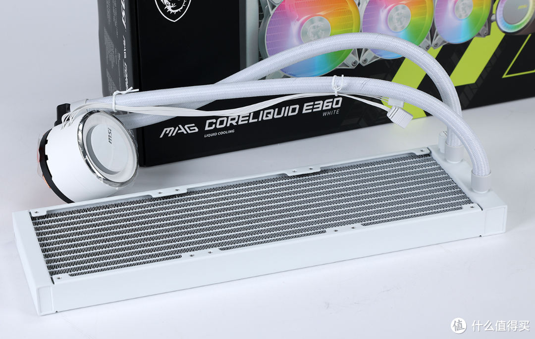 如何选择适合14700K处理器的散热器？微星寒冰E360白色限定款水冷实测分享！