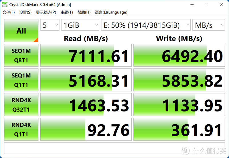 高速稳定的大容量SSD，佰维WOOKONG NV7400 4TB体验分享