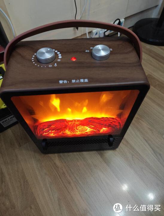 【冬天必备】WeWarm陶瓷取暖器：仿真火焰，艺术氛围，暖流伴你温暖随行！