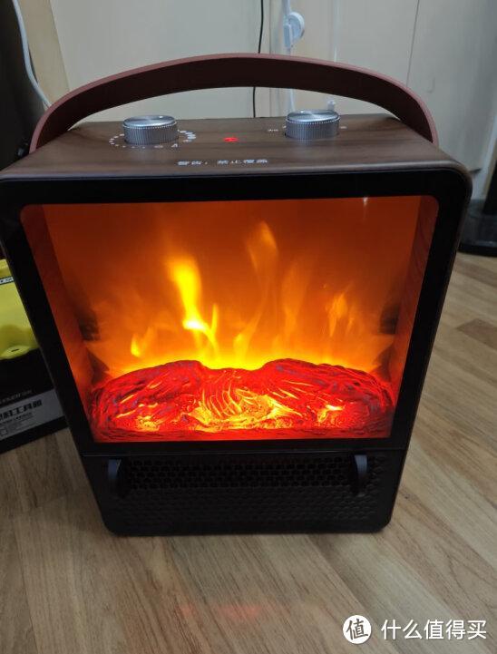 【冬天必备】WeWarm陶瓷取暖器：仿真火焰，艺术氛围，暖流伴你温暖随行！