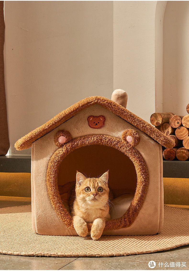 冬季猫窝，给您的爱猫一个温暖的家