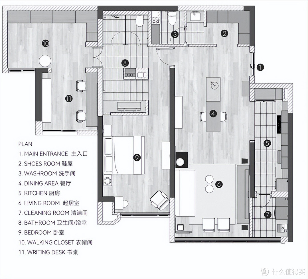 成都女主拒绝“过度装修”，全屋大白墙，干净显大又静谧，超赞