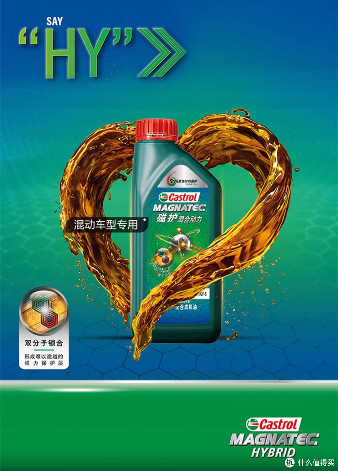 嘉实多（Castrol）磁护混合动力全合成机油 0W-20 SP级 1L：为你的燃油车注入力量与保护