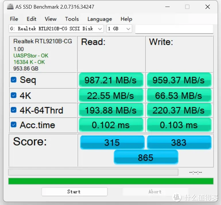 400多入手1TB“大号U盘”?奥睿科M.2固态J-10+硬盘盒套装实测