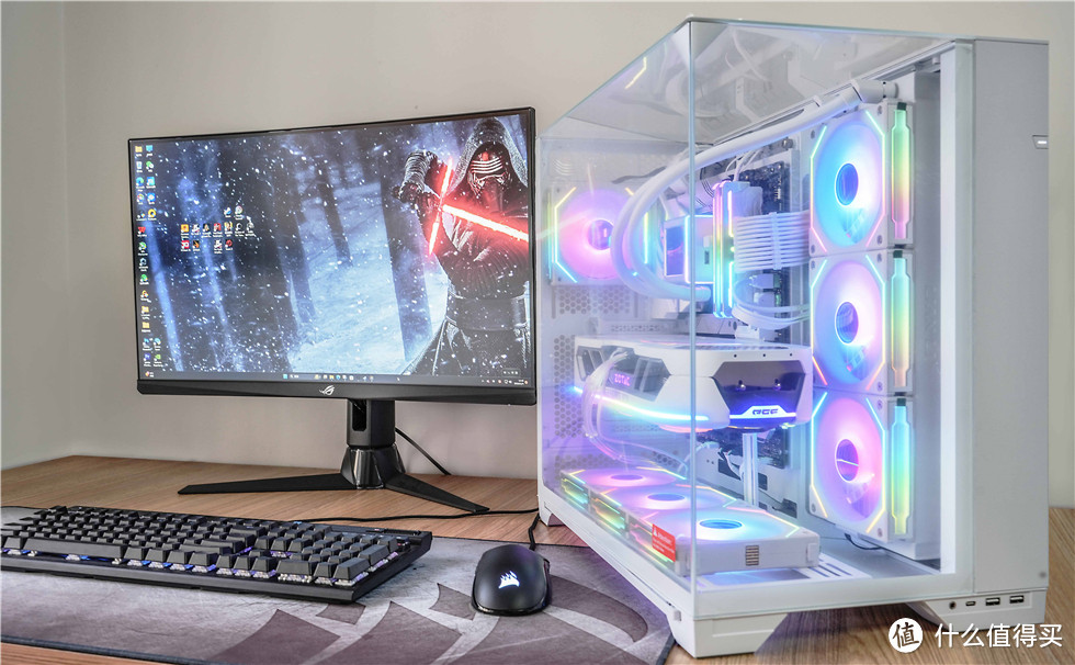 三面透明的大海景房——联力包豪斯O11 VISION机箱+ROG Z790-A WIFI S吹雪主板+索泰4090 PGF OC装机分享