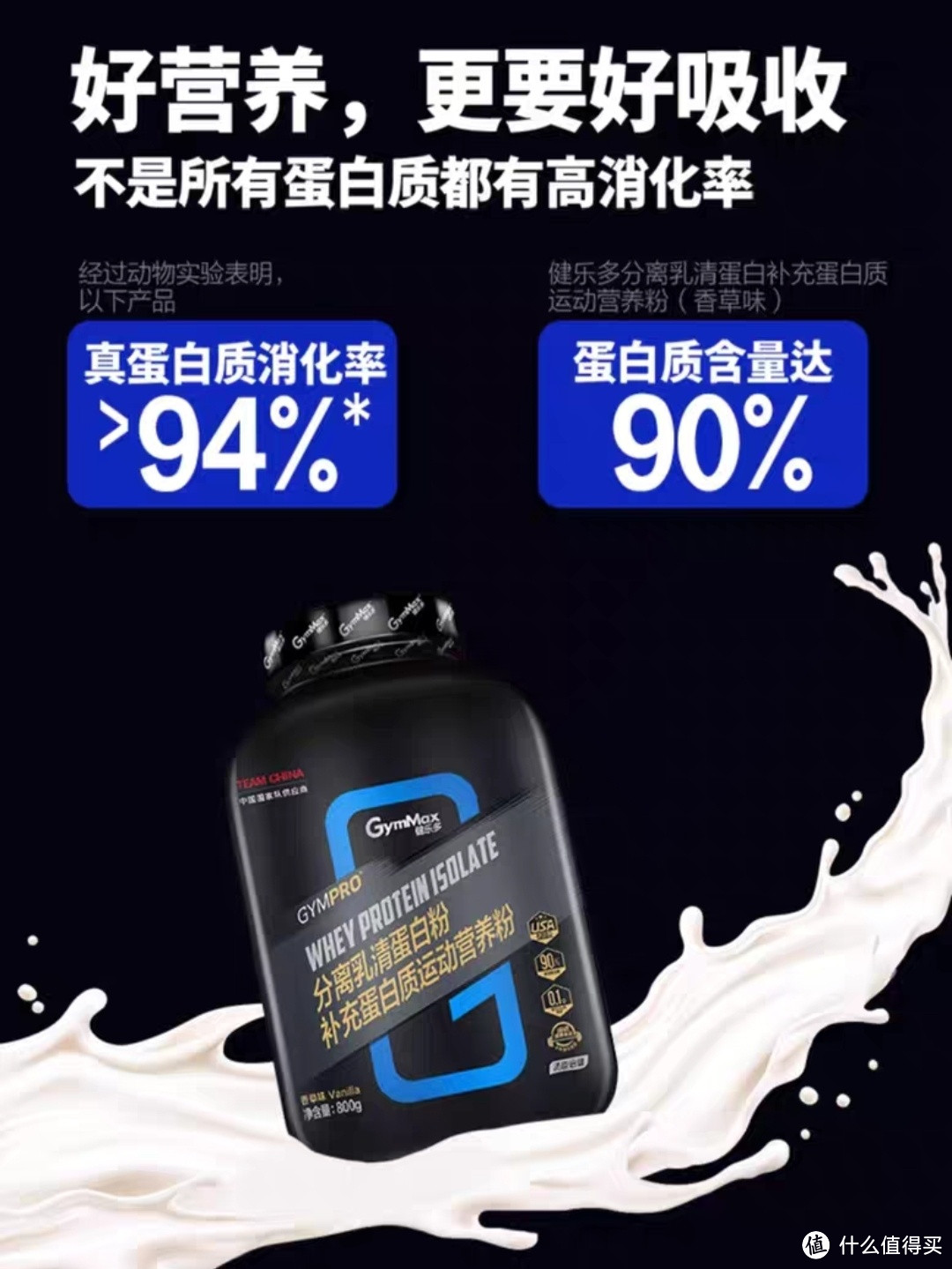 健乐多分离乳清蛋白粉：健身人士必备～