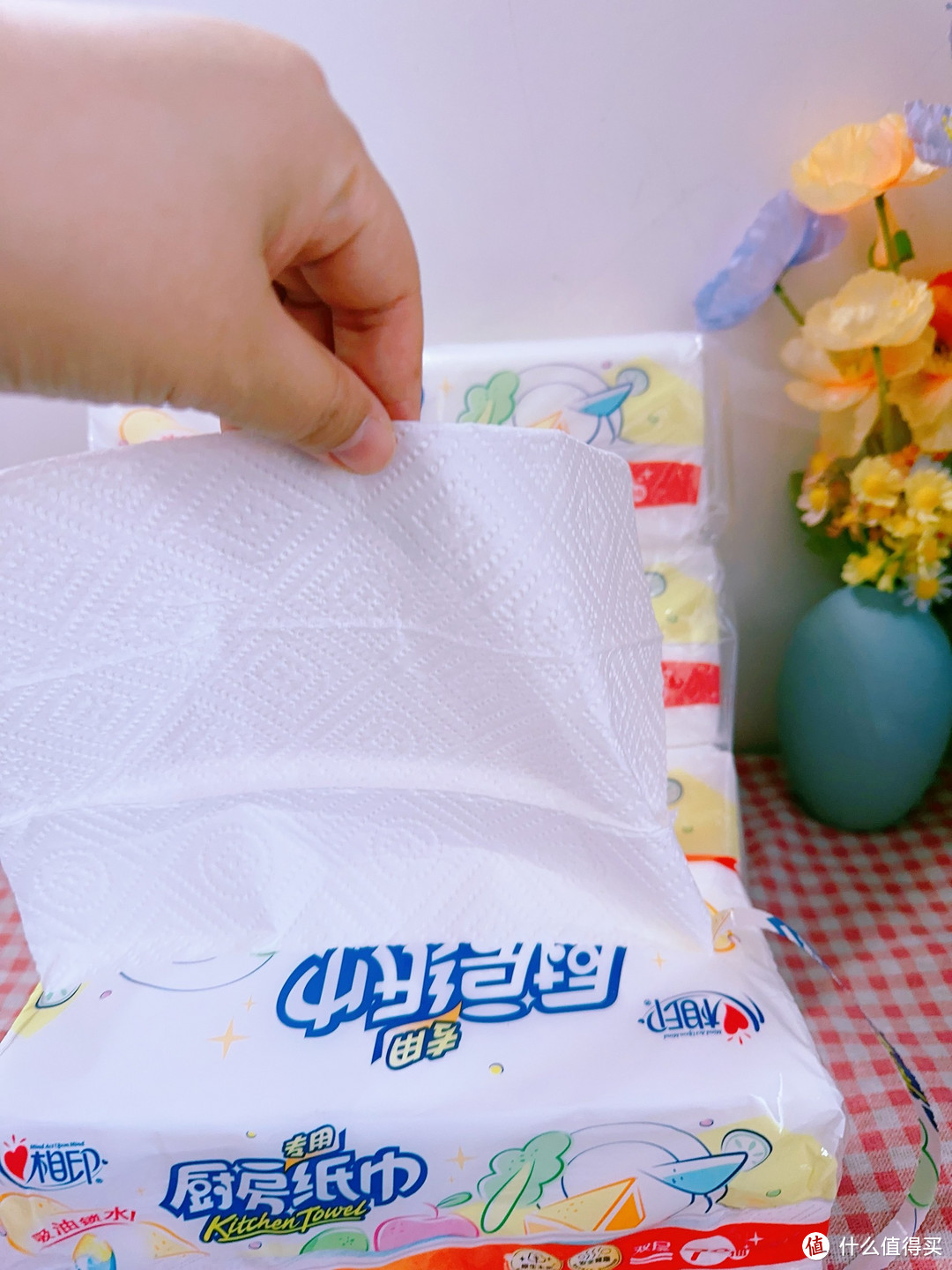 仅需一份心相印厨房纸巾，让你的家庭清洁更加轻松!