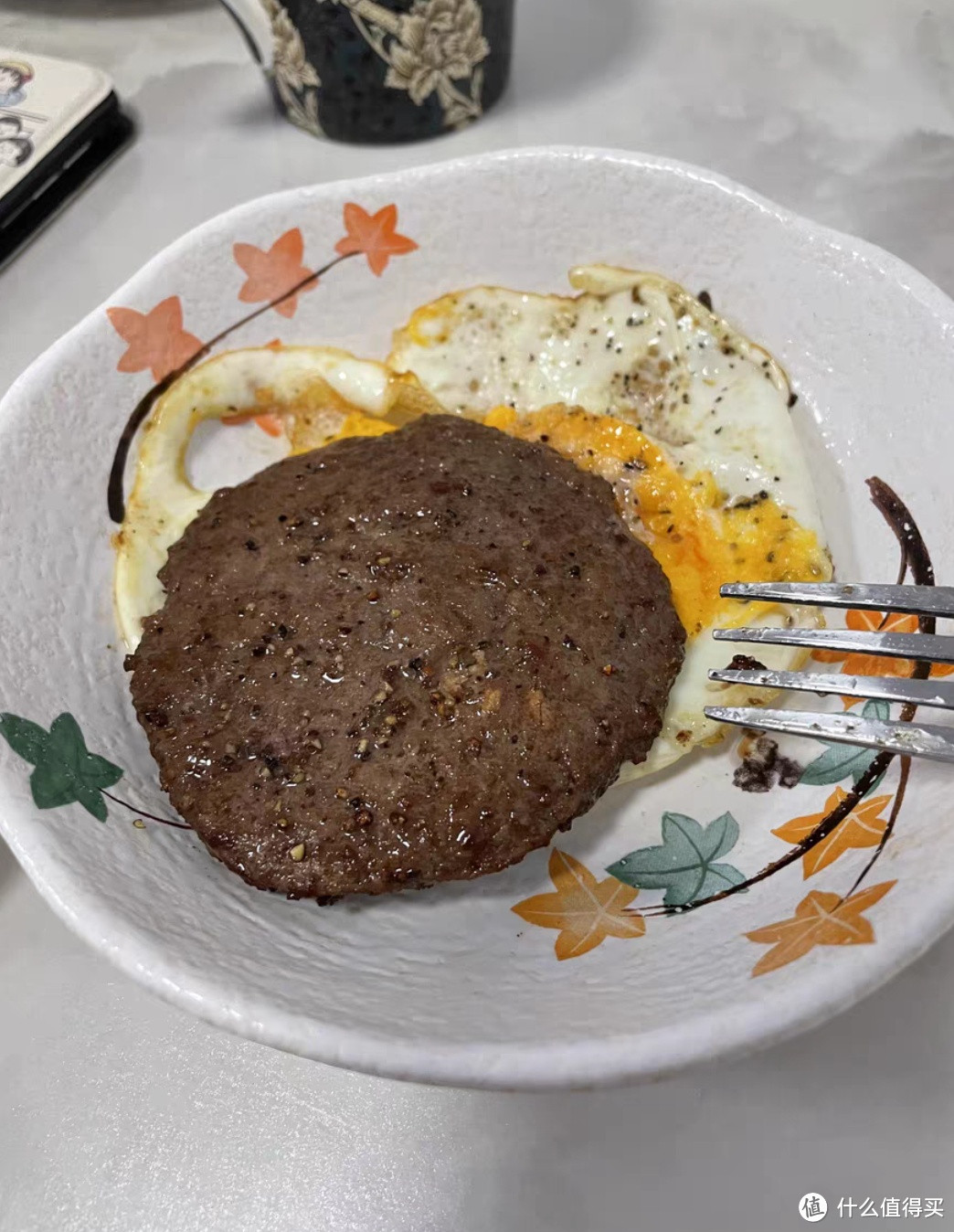 顶诺澳洲和牛安格斯牛肉饼汉堡包肉饼谷饲雪花原肉整切家庭早餐饼