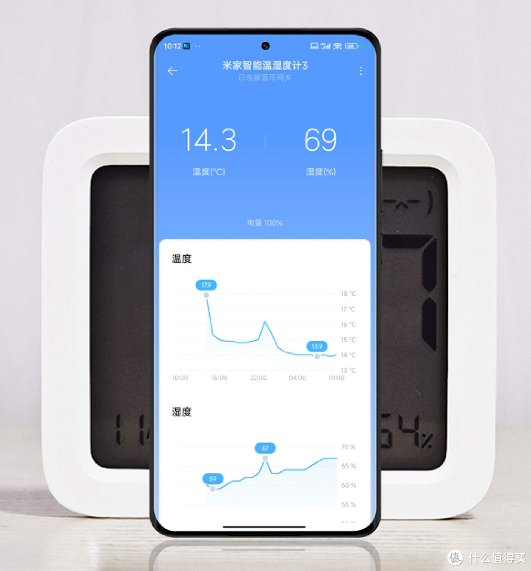 米家智能温湿度计3：一屏显示6大功能，支持智能联动、小爱同学