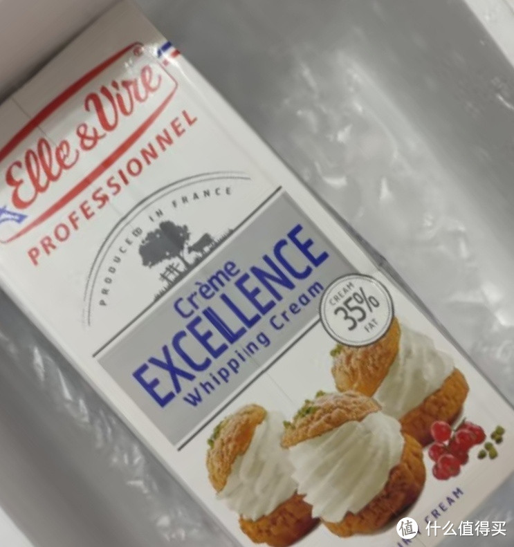 爱乐薇（Elle&Vire）法国进口 淡奶油 1L 蛋糕裱花面包甜点蛋挞烘焙