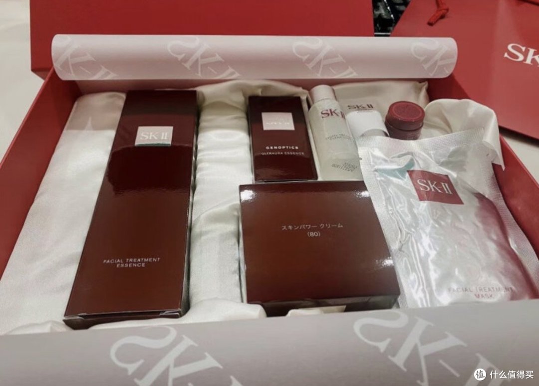 SK-II神仙水230ml+全新面霜80g+小灯泡精华30ml+眼霜15g护肤套装化妆品