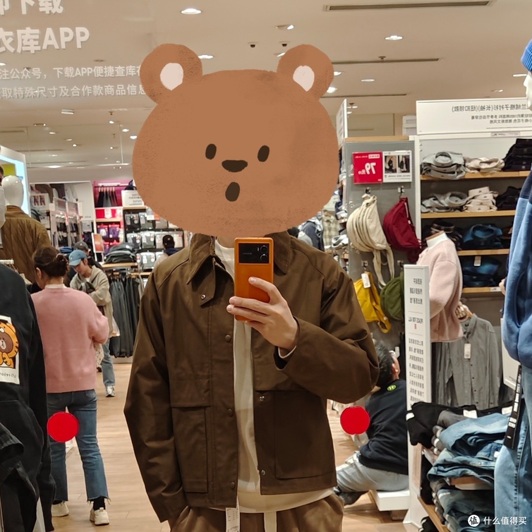 优衣库复古休闲英伦夹克好看又保暖