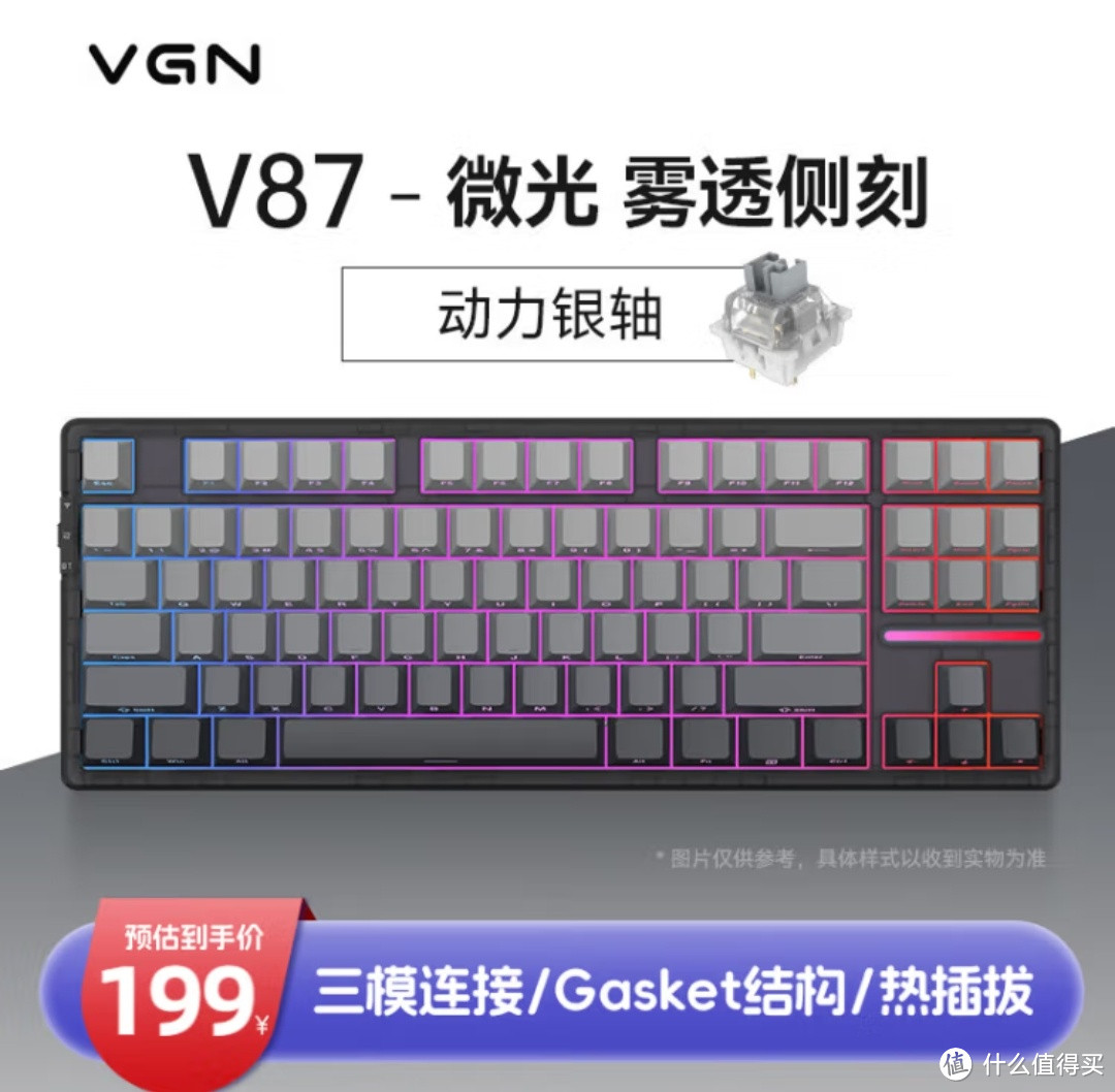VGN V87/V87PRO — 融合创新与个性的顶级机械键盘