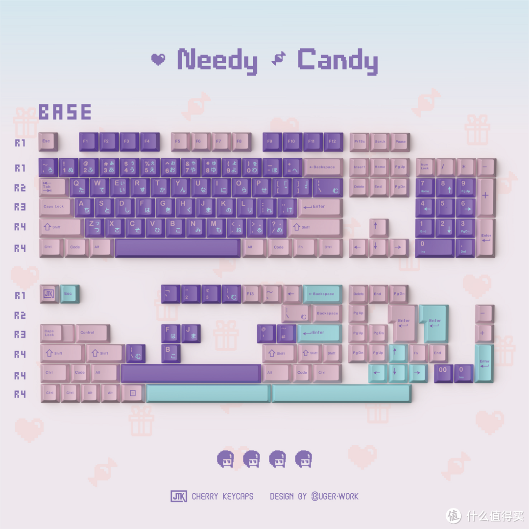 键帽前瞻丨JTK Needy Candy 什锦