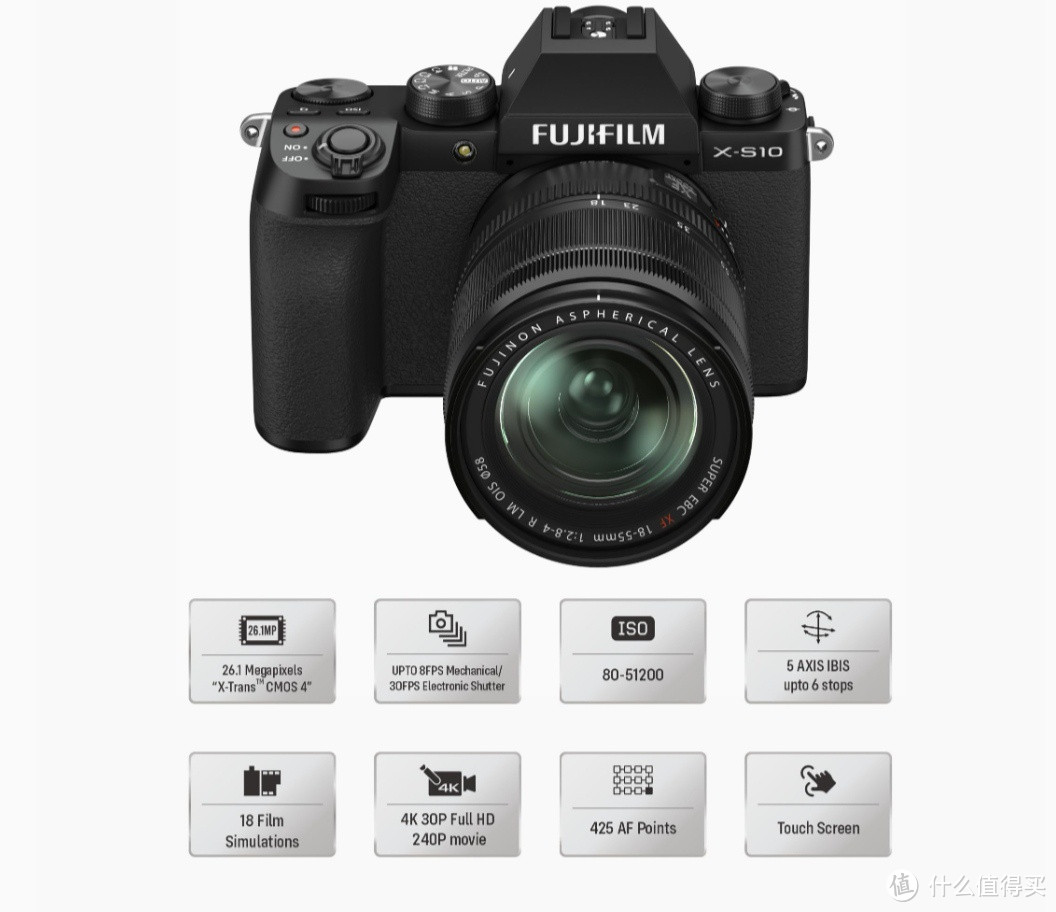 富士 X-S10 无反光镜数码相机：高性价比之选