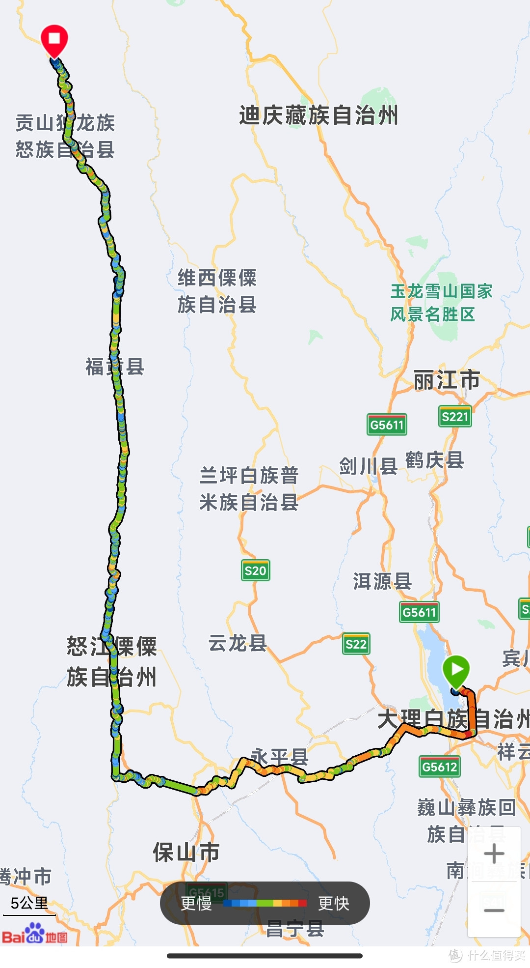 国道219线云南段线路图图片