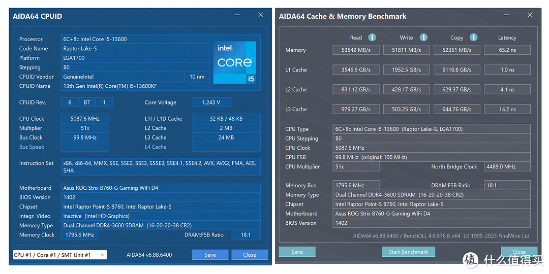 谁说DDR4已经落伍了？玖合星舞DDR4-3600高频内存评测+华硕小吹雪B760-G D4主板超频实战