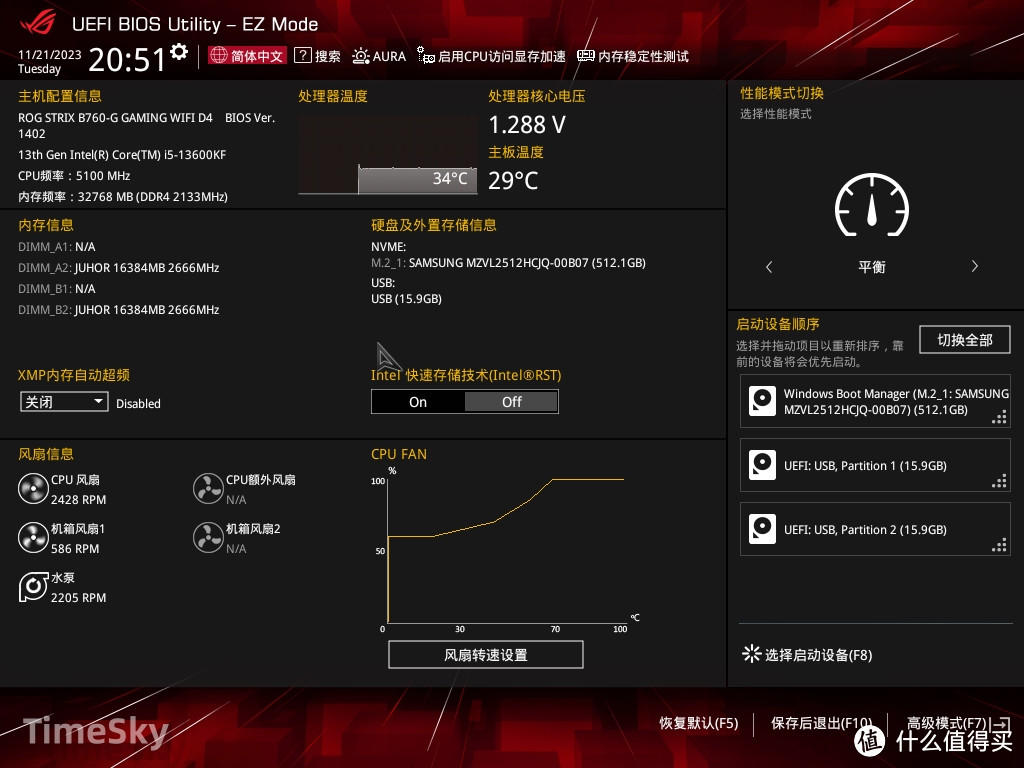 谁说DDR4已经落伍了？玖合星舞DDR4-3600高频内存评测+华硕小吹雪B760-G D4主板超频实战