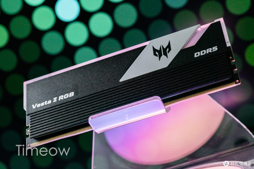 宏碁掠夺者Vesta II DDR5 RGB 7200灯条内存 小白轻松超8000MT/s 附教程和小参