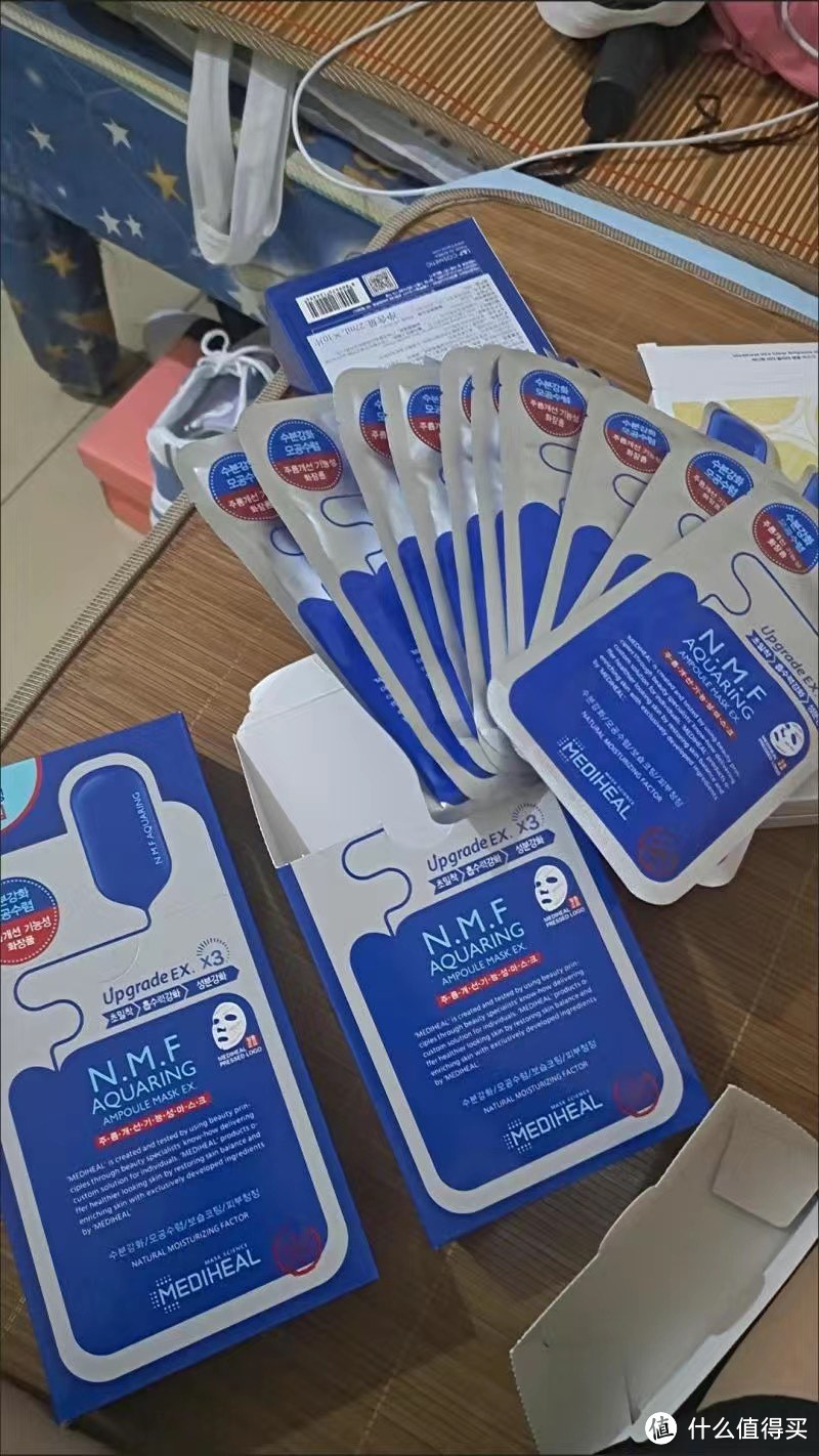 ￼￼美迪惠尔（Mediheal）水润保湿面膜10片水库针剂 密集补水 男女护肤适用 韩国进口 