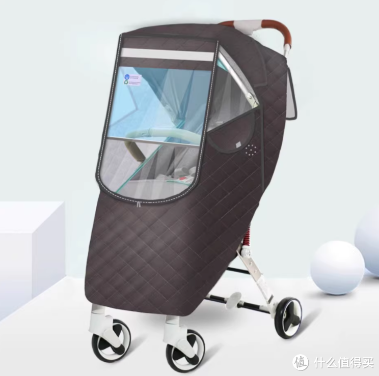 👶安全与舒适并重，婴儿车雨罩值得拥有！