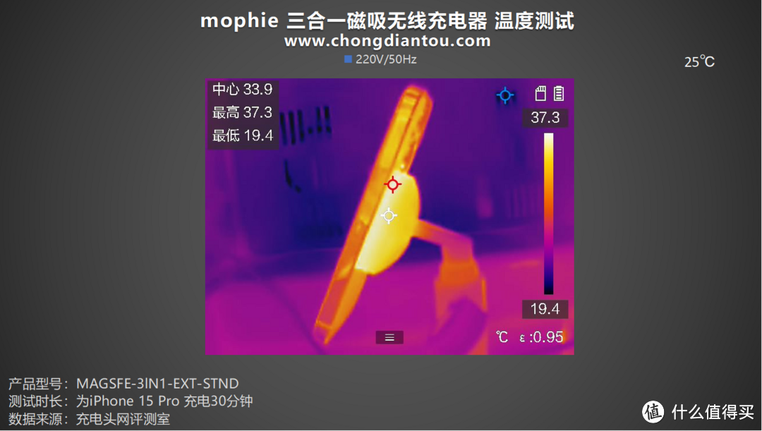 评测 mophie 三合一磁吸无线充电器：StandBy 模式，组件随心显示