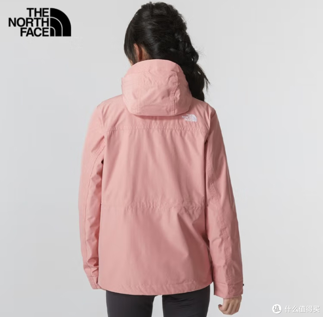 舒适保暖，时尚必备!The North Face 三合一冲锋衣女装两件套，爆款来袭！