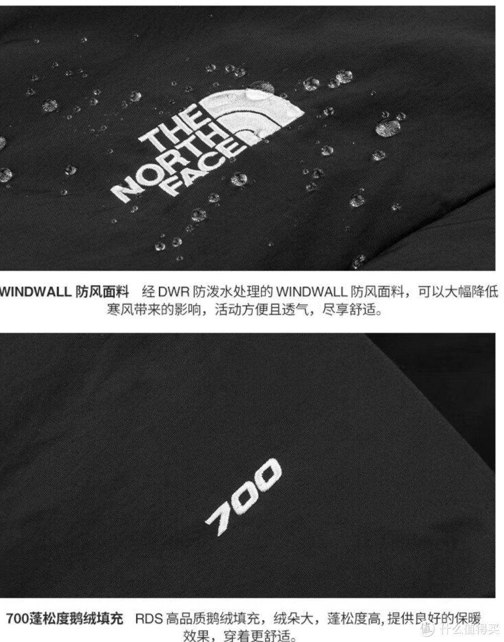 别再为了保暖而牺牲时尚了!The North Face 北面羽绒服加厚 700 蓬鹅绒外套，让你在户外也能穿出时尚!