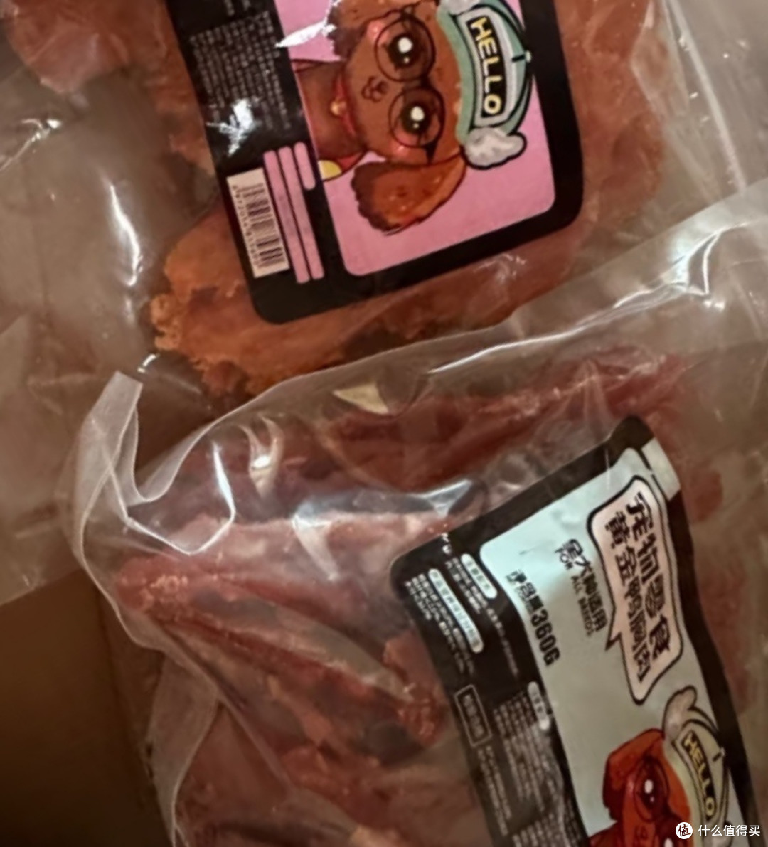 狗狗消费记账本之HELLOJOY 狗狗零食宠物泰迪金毛幼犬成犬训练奖励 营养牛肉粒450g