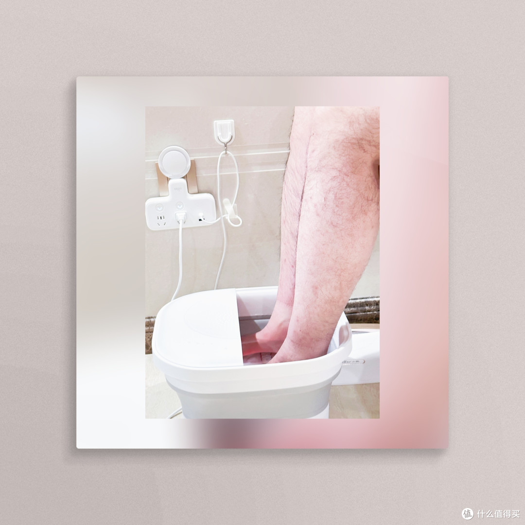 小陈恰饭笔记～小熊折叠足浴盆体验笔记