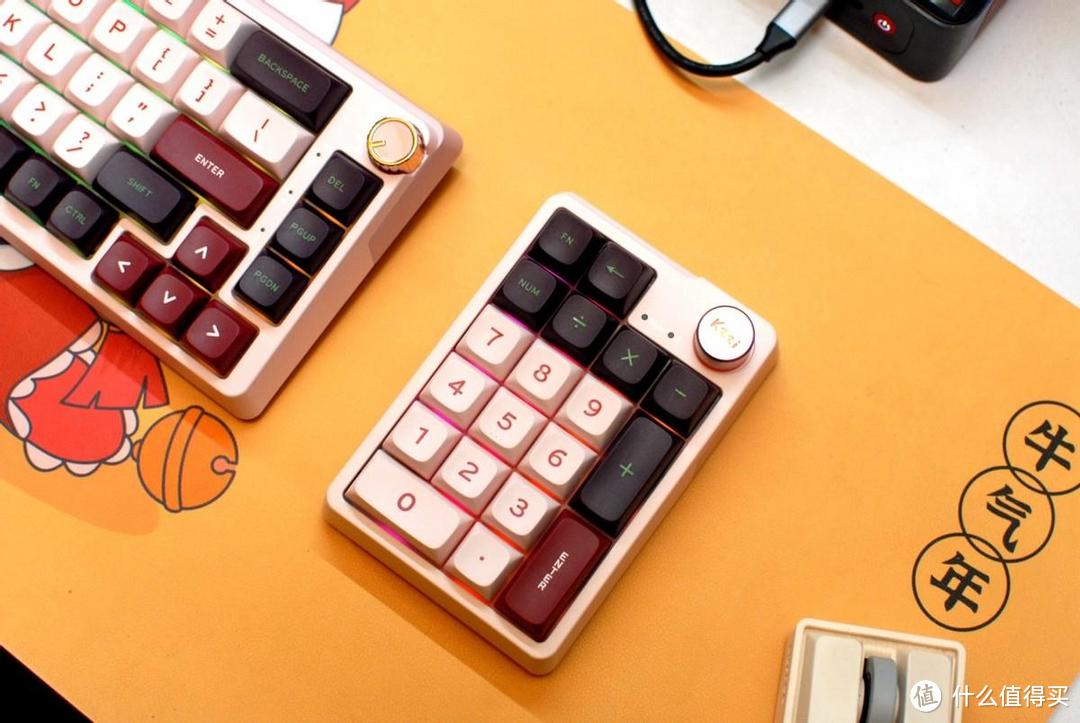 珂芝K68 Pro+K20：二次元潮玩配色，兼具个性与多种玩法的机械键盘