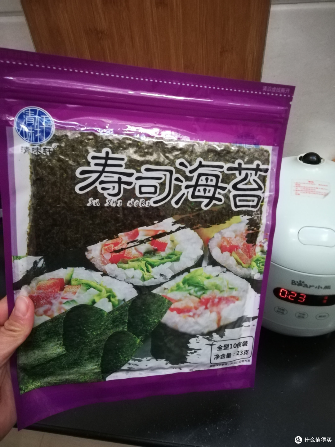 超值好货购后晒,实现海苔寿司卷自由