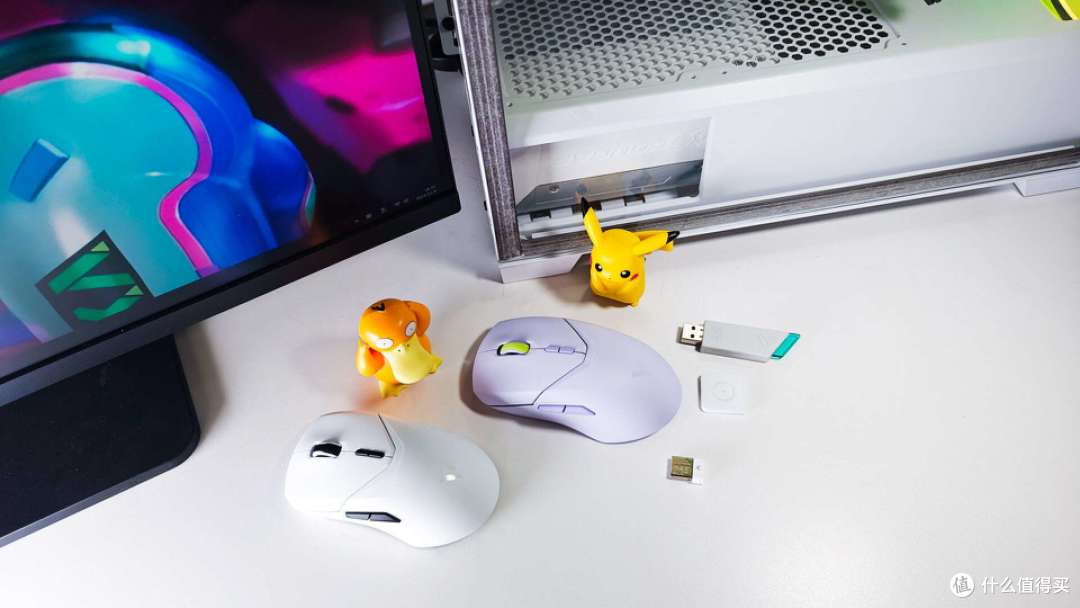 支持中大小手、4K和无线充电 - 雷柏 VT9PRO+VT9PRO mini 无线游戏鼠标