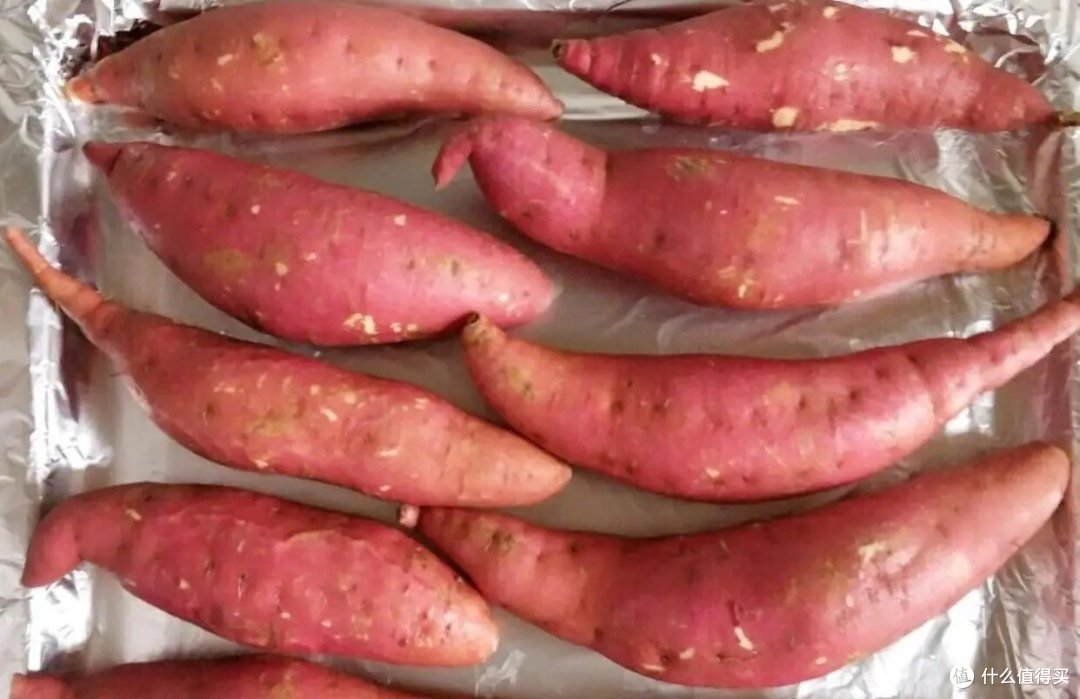 告别23仪食感 冬天热乎乎的烤红薯