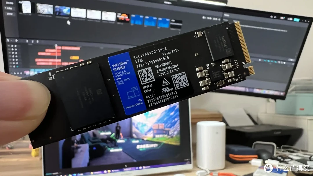 要高速也要安全！西部数据SN580，提升我的生产力！_硬盘_什么值得买