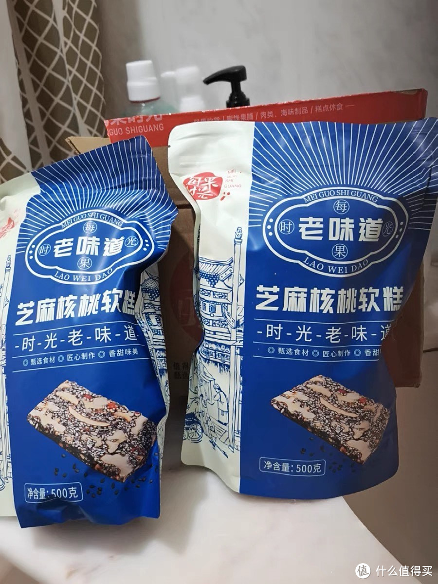 「每果时光黑芝麻红枣核桃软糕」:口感细腻，香味浓郁 | 美食分享